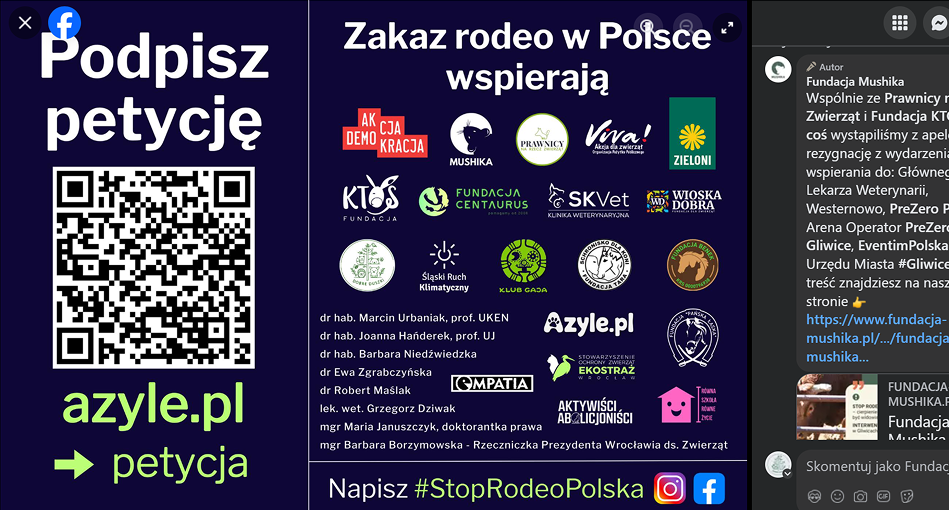 Aktualności Dobre Duszki przeciw rodeo! 💚