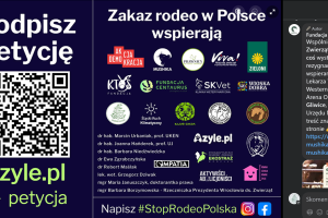 Dobre Duszki przeciw rodeo! 💚